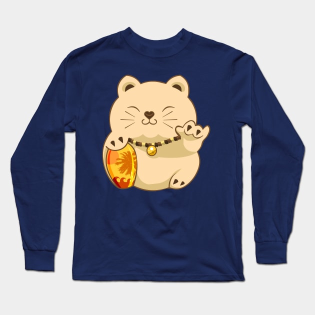 Lucky Shaka! Long Sleeve T-Shirt by AnishaCreations